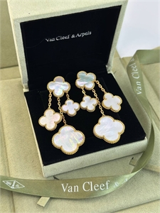 Серьги Van Cleef 4 мотива 146399 - фото 294777