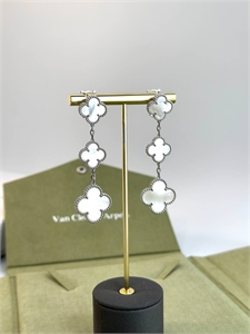 Серьги Van Cleef 3 мотива 146458 - фото 295120
