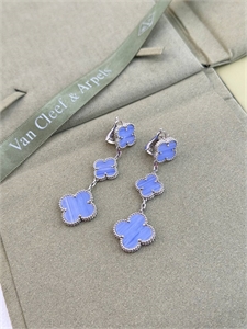 Серьги Van Cleef 3 мотива 147469 - фото 300495
