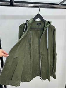 Рубашка KITON (лен) 147608