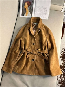 Замшевая куртка MIU MIU 148224 - фото 305068