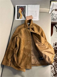 Замшевая куртка MIU MIU 148224