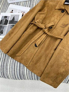 Замшевая куртка MIU MIU 148224