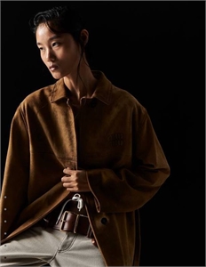 Замшевая куртка MIU MIU 148224