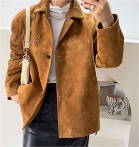 Замшевая куртка MIU MIU 148224