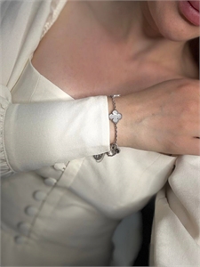 Браслет Van Cleef 5 мотивов Серебро 925 п 148306