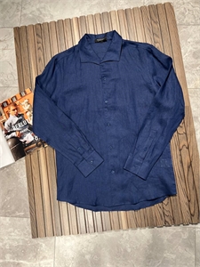Рубашка ZEGNA (лен) 148399 - фото 306189