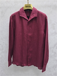 Рубашка ZEGNA (лен) 148402 - фото 306206