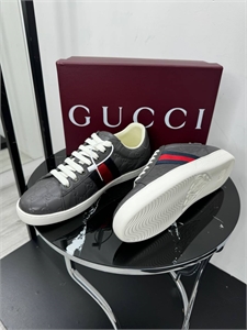 Кеды из натуральной кожи GUCCI 148425 - фото 306350