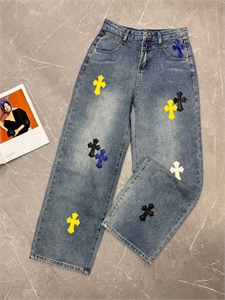 Джинсы CHROME HEARTS 150449 - фото 316459