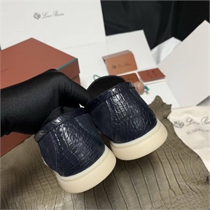 Лоферы LP со вставками крокодила 150679