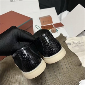 Лоферы LP со вставками крокодила 150683