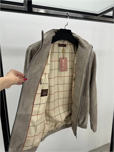 Бомбер LP из натуральной замши 151344