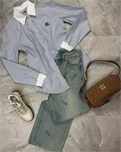 Рубашка MIU MIU 152134 - фото 324887