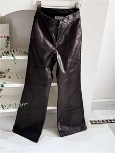 Брюки YSL Кожа 153250 - фото 330992