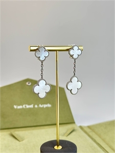 Серьги Van Cleef 2 мотива 153263 - фото 331071