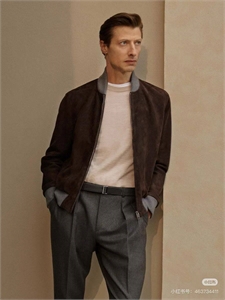 Замшевая куртка BRIONI 154224