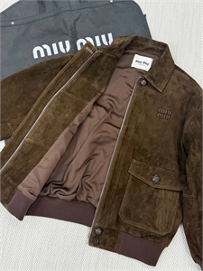 Куртка MIU MIU Натуральная замша 156313