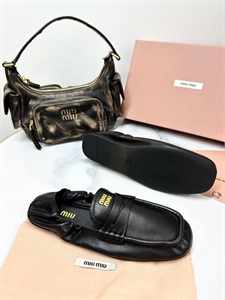 Балетки MIU MIU 156897