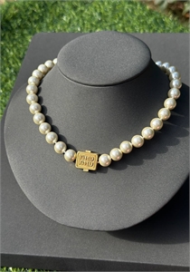 Чокер MIU MIU 157256 - фото 354285