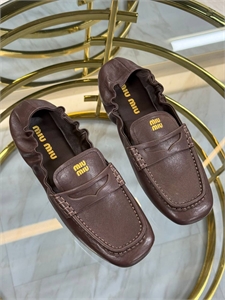 Мокасины MIU MIU 157751 - фото 357725