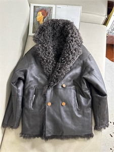 Дубленка HERMES Двусторонняя 157836 - фото 358343