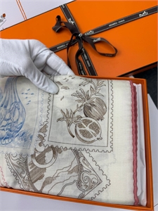 Платок HERMES Кашемир 158148