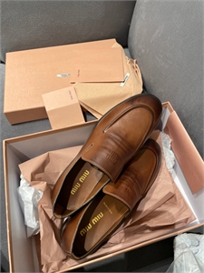 Лоферы MIU MIU 163730