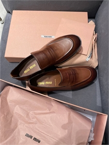 Лоферы MIU MIU 163730