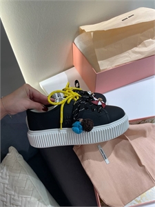 Кеды MIU MIU 163950