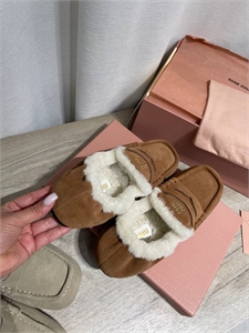 Мокасины MIU MIU 164686