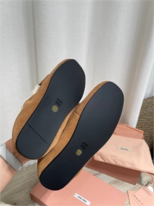 Мокасины MIU MIU 164686