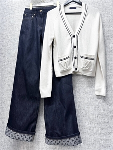 Джинсы LOUIS VUITTON 165783