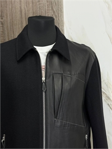 Кожаная куртка HERMES 166014