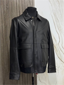 Кожаная куртка KITON 166016