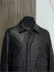 Кожаная куртка KITON 166016