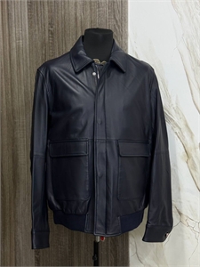 Кожаная куртка KITON 166017