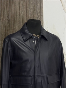 Кожаная куртка KITON 166017