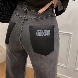 Джинсы MIU MIU 166763