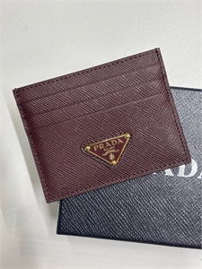Картхолдер PRADA сафьяновая кожа 166980