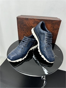 Кроссовки SR из кожи крокодила 167420