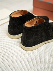 Лоферы LP из кожи крокодила 167449