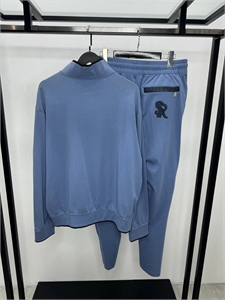 Спортивный костюм SR со вставками кожи кроко 167640