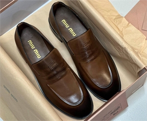 Лоферы MIU MIU 168483