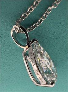 Кулон Tiffany&Co 3 ct Золото 750 п 168893