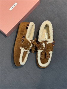 Мокасины MIU MIU 169160