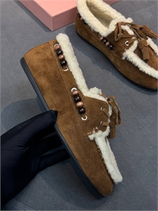 Мокасины MIU MIU 169160