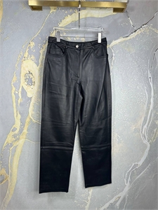 Брюки BOTTEGA VENETA Кожа 169578