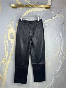 Брюки BOTTEGA VENETA Кожа 169578