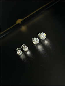 Серьги GRAFF 3 ct Серебро 925 п 169679